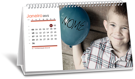 Calendário 20x12