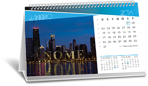 Calendário de Mesa 7 Folhas Vila Iara Calendário de Mesa 7 Folhas Vila Iara