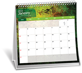 Calendario de Mesa 10x10 6 Folhas Jardim Edith Calendario de Mesa 10x10 6 Folhas Jardim Edith