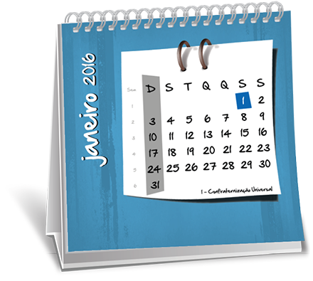 Calendário de Mesa 10x10 7 Folhas Jardim Santa Teresinha Calendário de Mesa 10x10 7 Folhas Jardim Santa Teresinha