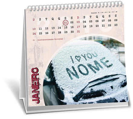 Calendário de Mesa 14-5x14-5 13 Folhas Jardim Pouso Alegre Calendário de Mesa 14-5x14-5 13 Folhas Jardim Pouso Alegre